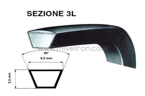 Ремък 3L 490/1245/